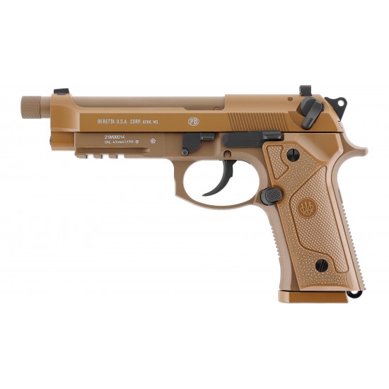 Umarex Beretta M9A3 FDE Full Metal - CO2 Air pistols supplied by DAI Leisure