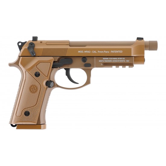 Umarex Beretta M9A3 FDE Full Metal - CO2 Air pistols supplied by DAI Leisure