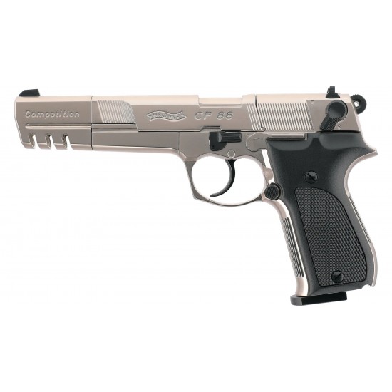 Umarex Walther CP88 Competition Nickel - CO2 Air Pistols supplied by DAI Leisure
