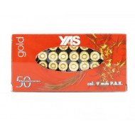 YAS Gold 9mm Blanks - Pack of 50