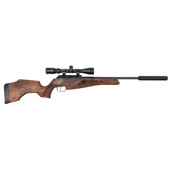 BSA Lightning CLX Walnut - Spring air rifle supplied by DAI Leisure