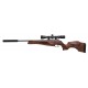 BSA Lightning CLX Walnut - Spring air rifle supplied by DAI Leisure