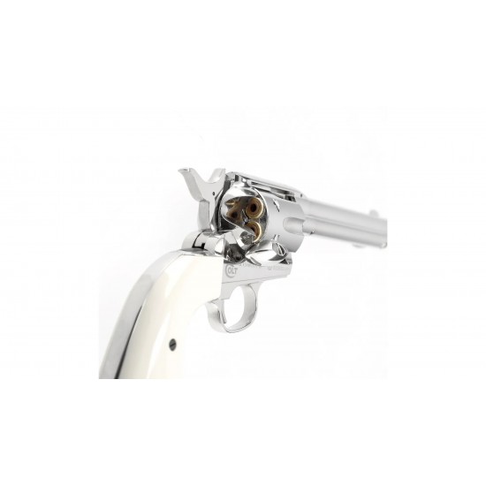 Colt SAA 45 Peacemaker Nickel Pellet - CO2 Air Pistols supplied by DAI Leisure