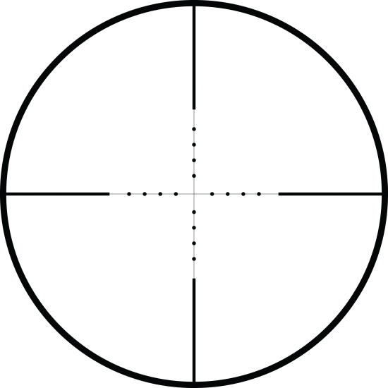 Hawke Fast Mount 4x32 Mil Dot - Air rifle scopes supplied by DAI Leisure