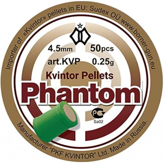 Kvintor Phantom .177 / 4.5mm Sonic Big Bang pellets