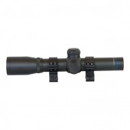 C-More X10 Rifle Scope illuminated Half Mil Dot Reticle 1-10x24