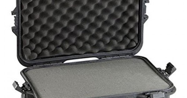 Plano All Weather Large Pistol & Accessories Case, Black 