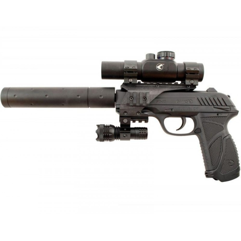 Gamo Pt 85 Blowback Tactical Pistol Co2 Delivered By Dai 0155