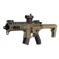 Sig Sauer MPX FDE with Red Dot