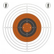 Bisley 14cm Standard Single Grade 2 targets