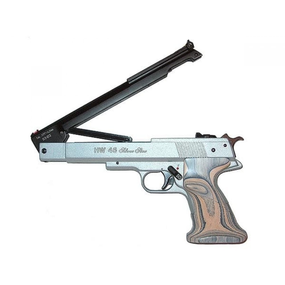 weihrauch hw45 silver star pistol